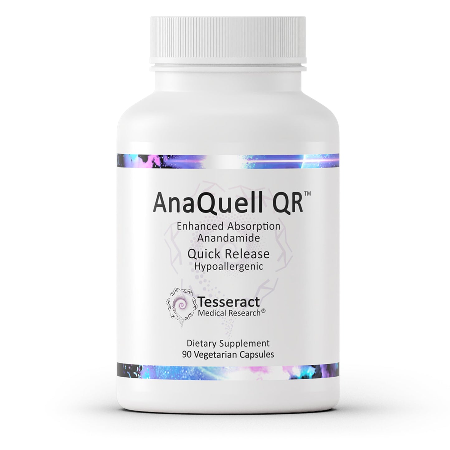 Tesseract Medical Research AnaQuell QR, Stress Relief & Mood Support Supplement, Quick Release L Citrulline & Anandamide, Helps Manage Anxiousness, 45 V-Caps, Size Exclusive to Amazon