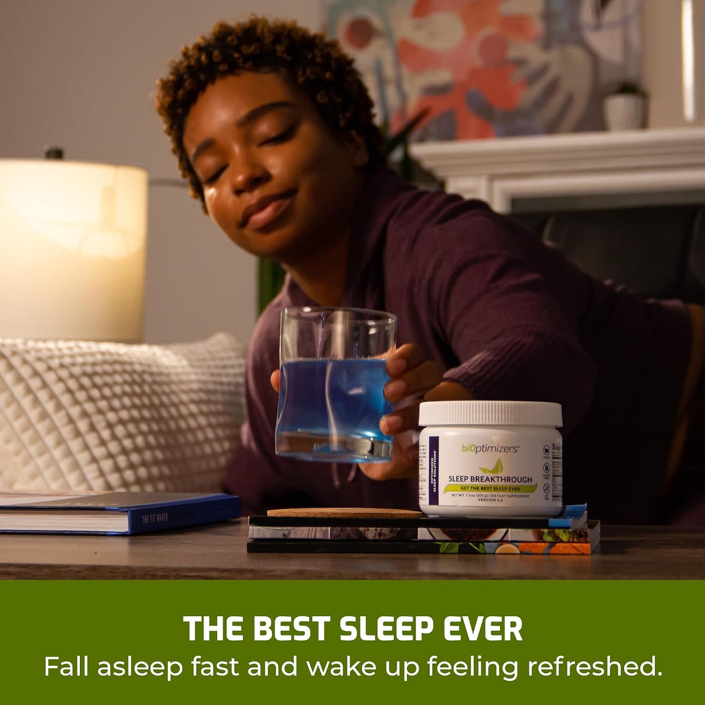 BIOptimizers Sleep Breakthrough Powder – Tropical Dreams & Blueberry Bundle – Natural Sleep Support Supplement – 405g Total