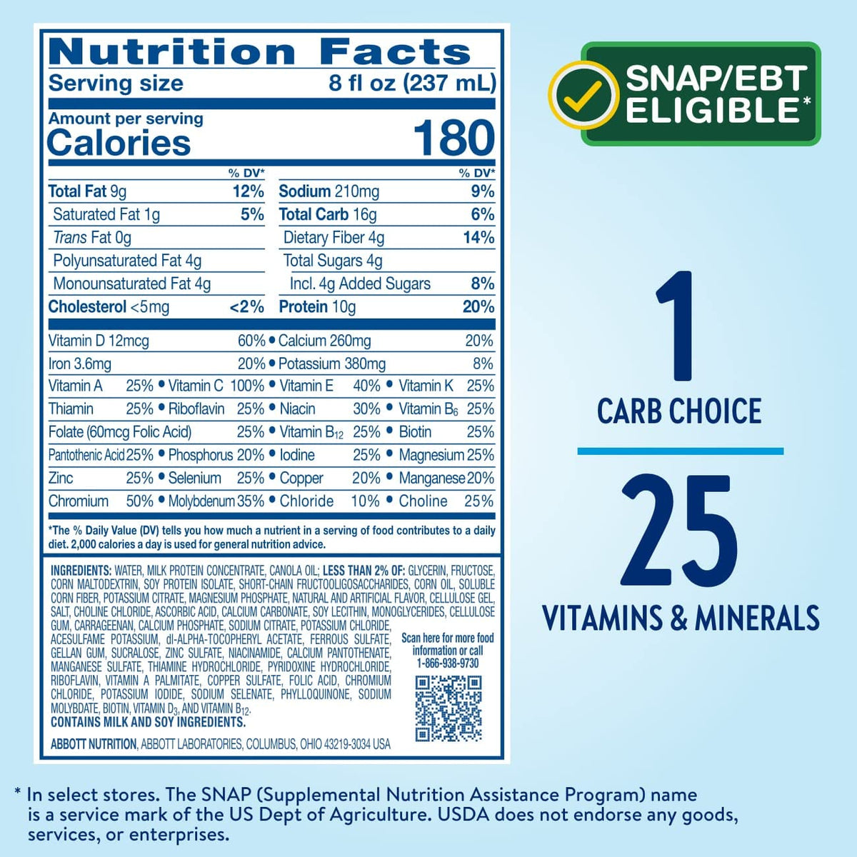 Glucerna Nutritional Shake, Diabetic Drink to Support Blood Sugar Manage