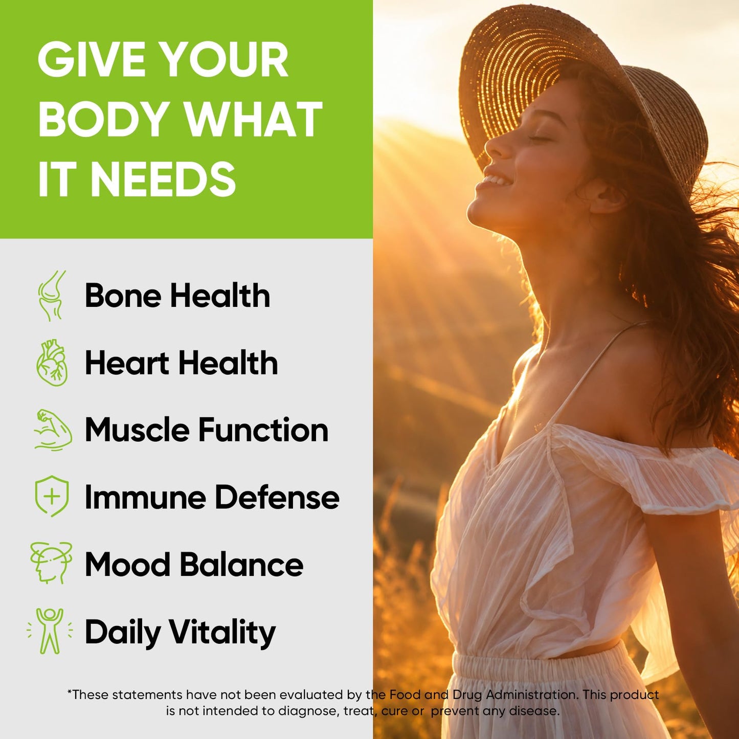 5-in-1 Vitamin D3 K2 Drops, Vitamin D3 10400 IU & K2(MK-7) 200mcg | With Magnesium, MCT Oil, Zinc, Maximum Absorption Vitamin D Liquid for Bone, Mood & Immune - Sugar Free | 2 FL OZ | 60 Days