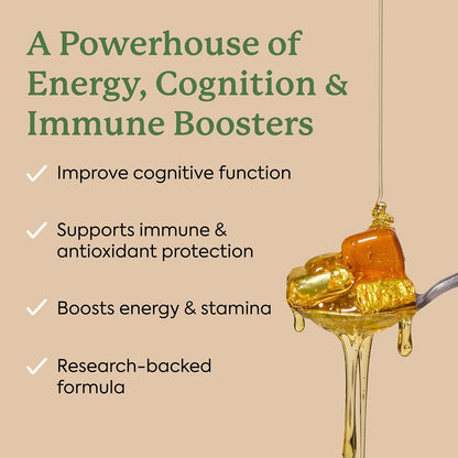 Plant People WonderBee Super Mushroom Manuka Honey Chews 30ct