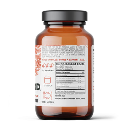 UMZU Redwood - Supports Nitric Oxide & Healthy Blood Flow - Blend of Vitamins & Herbal
