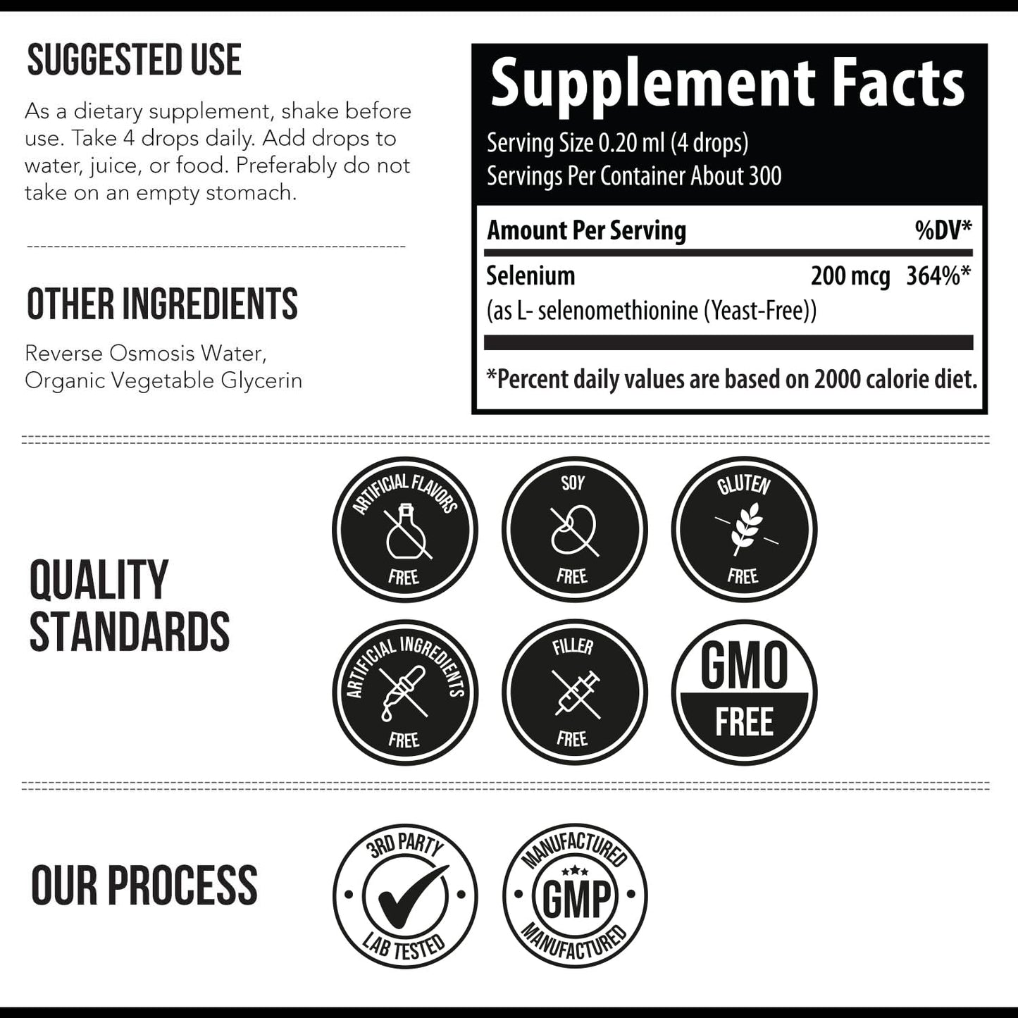 Total Selenium - 200 mcg, Plant-Based - Full Spectrum, Contains 4 Essential Organic Forms of Selenium Including Selenomethionine - Derived from Garlic - 60 Capsules
