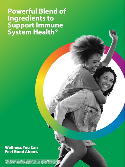 Rainbow Light Counter Attack Immune Defense Support Supplement for Adults | 90 Tablets | with Immune Guard, Zinc & Vitamin C