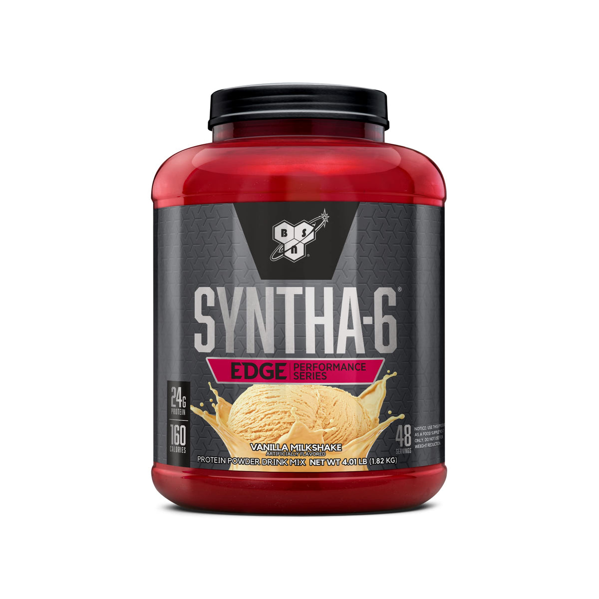 BSN SYNTHA-6 Edge Protein Powder, Vanilla Protein Powder with Hydrolyzed Whey