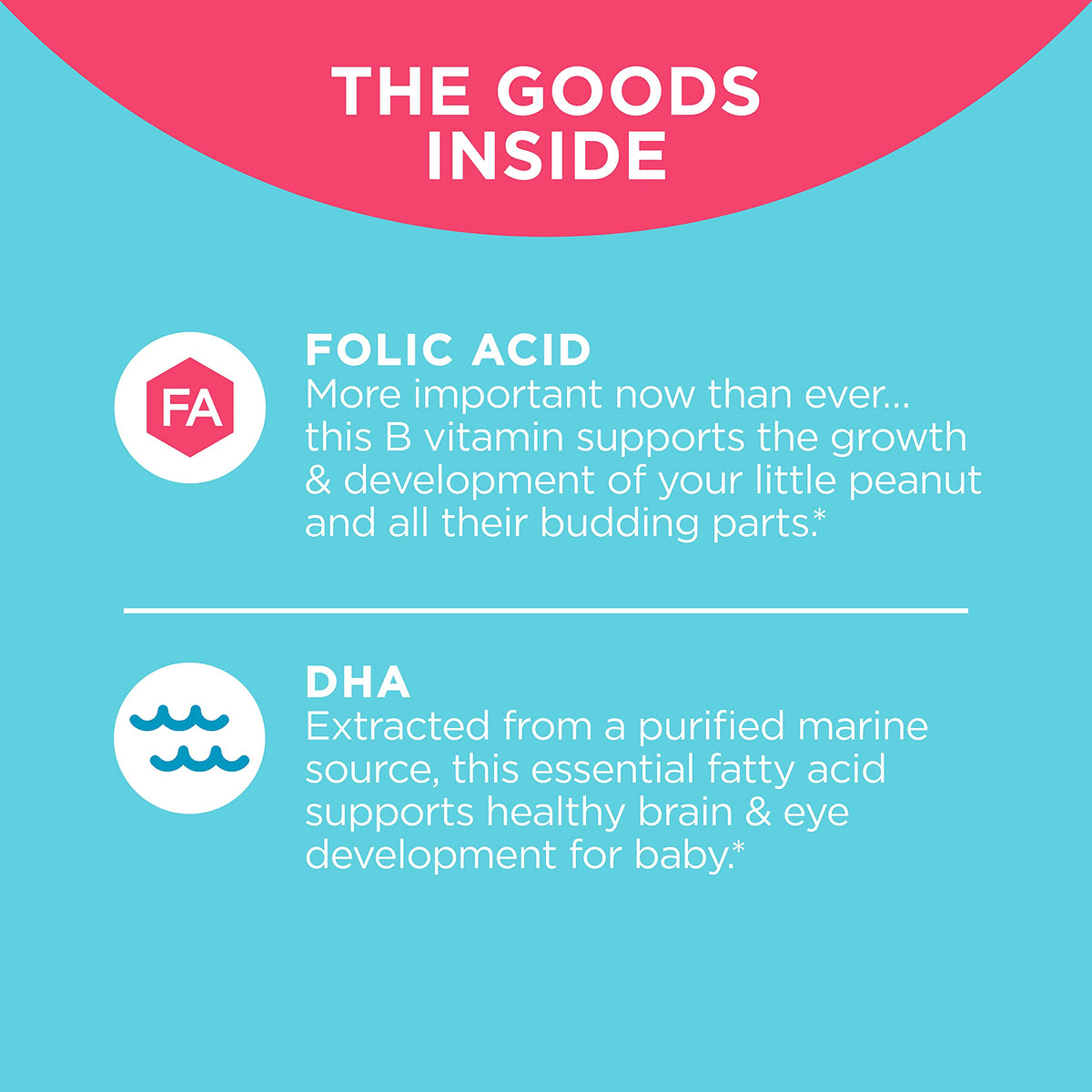OLLY The Essential Prenatal Gummy Multivitamin, 30 Day Supply
