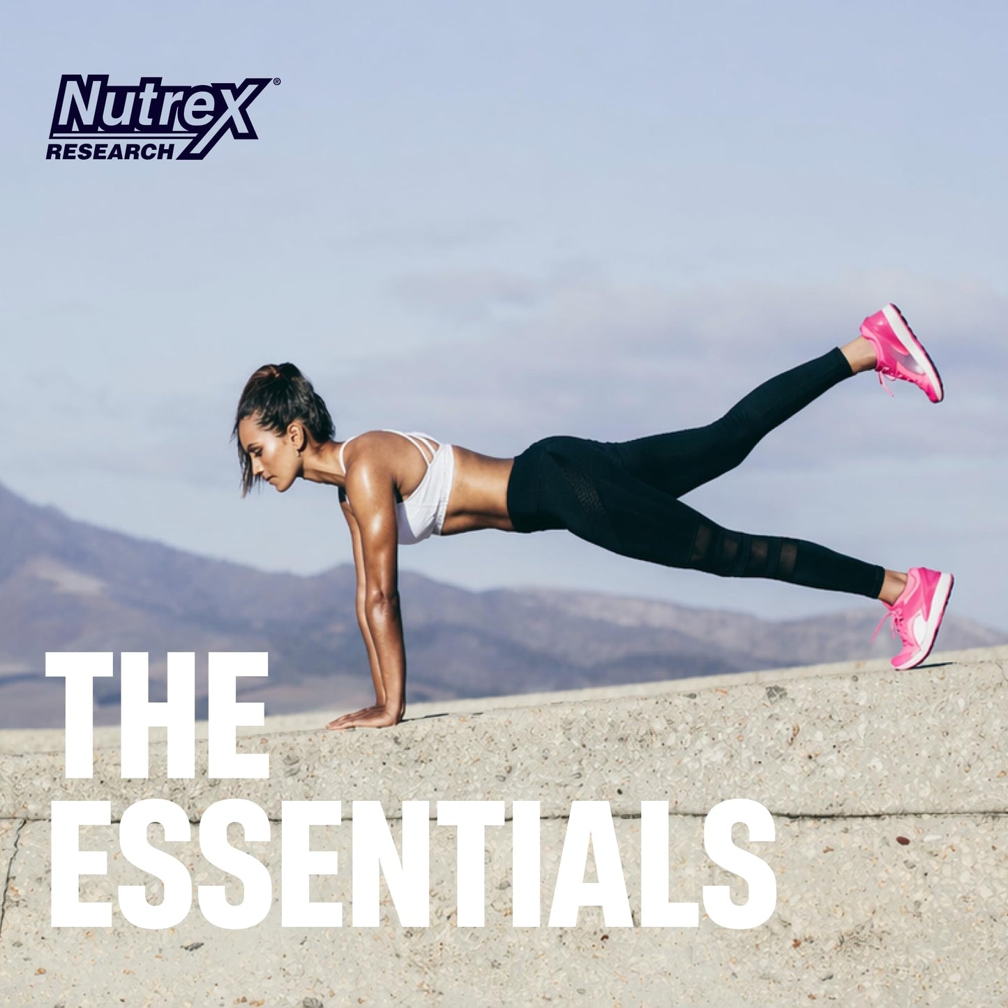 Nutrex Research Essentials Creatine + Hydration Stick Packs, 5g Creatine + Electrolytes, Sugar Free, Gluten Free, Strawberry Watermelon, 15 On-The-Go Stick Packs