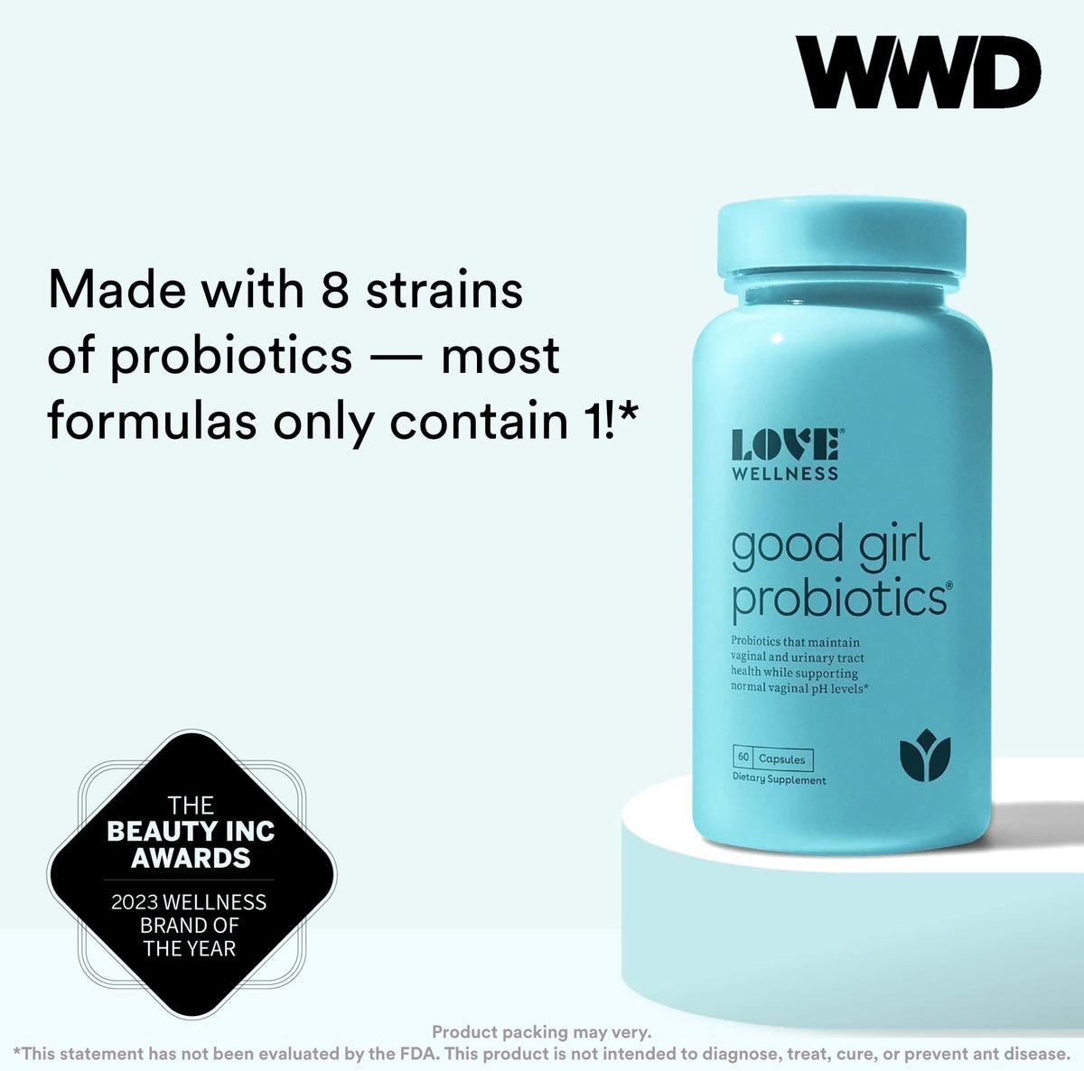 Love Wellness Flora Power & Good Girl Probiotics | Vaginal Suppositories & Prebiotics for Women