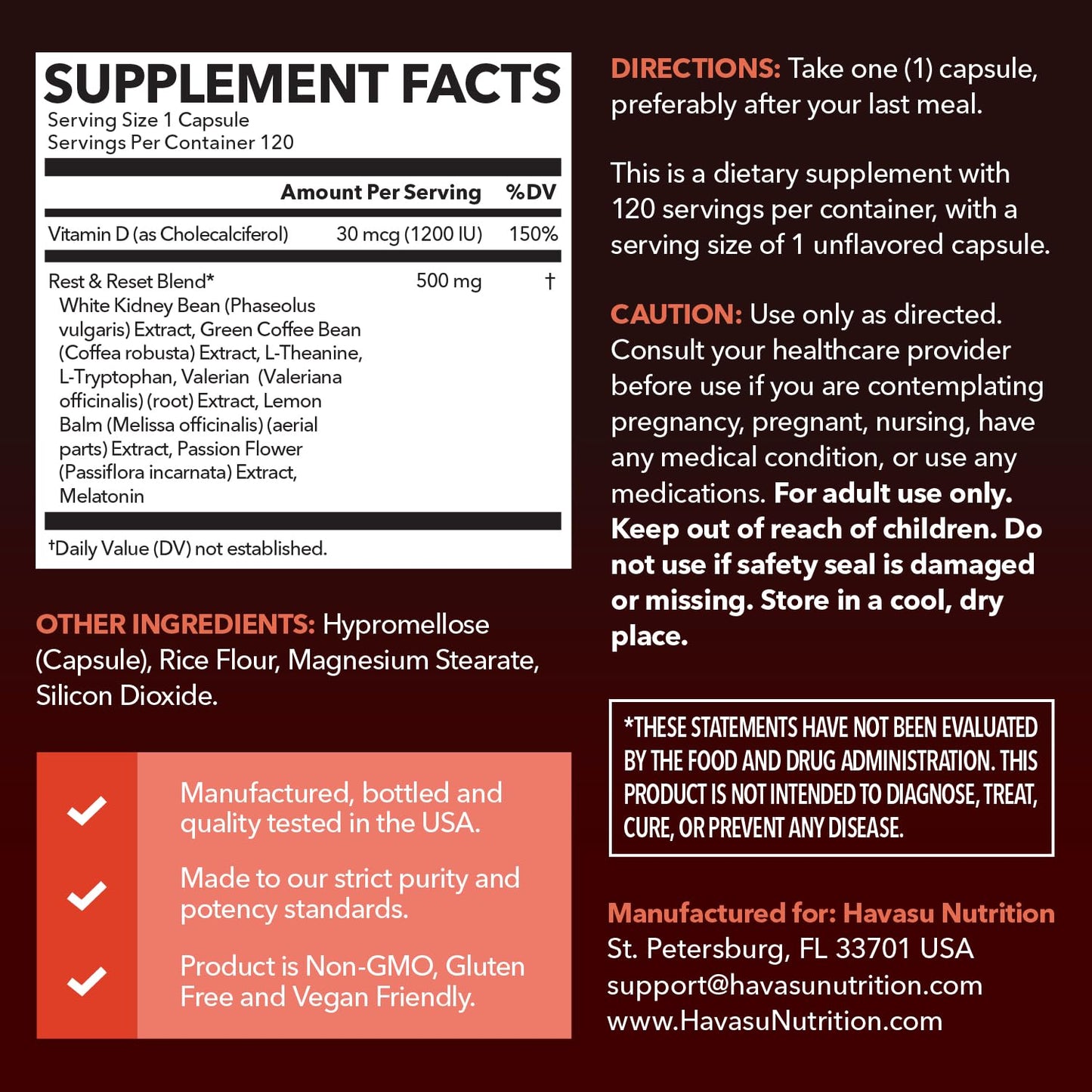 Night Time Fat Burner for Weight Loss Support for Men and Women, 60 Count | Appetite Suppressant and Overnight Metabolism Booster with Melatonin for Sleep Support, Vegan, Gluten Free, 60 Servings