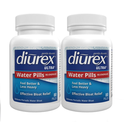 Diurex Ultra Re-Energizing Water Pills - Relieve Water Bloat - Feel Better Less Heavy