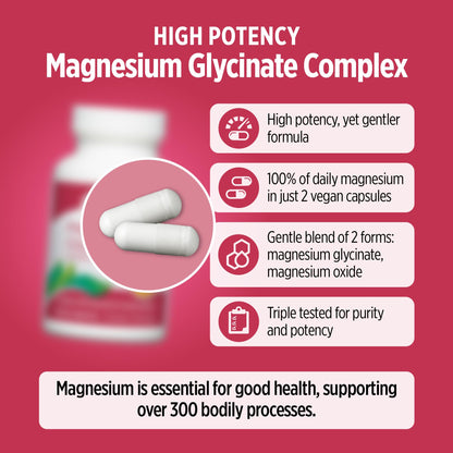 Doctors' Preferred Magnesium Glycinate Complex - Heart & Mood Support | Heart Health