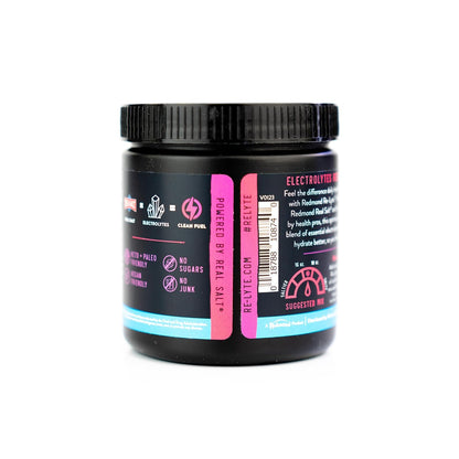 REDMOND Re-Lyte Electrolyte Drink Mix, Mixed Berry, 30 serving SMALL 6.88oz jar