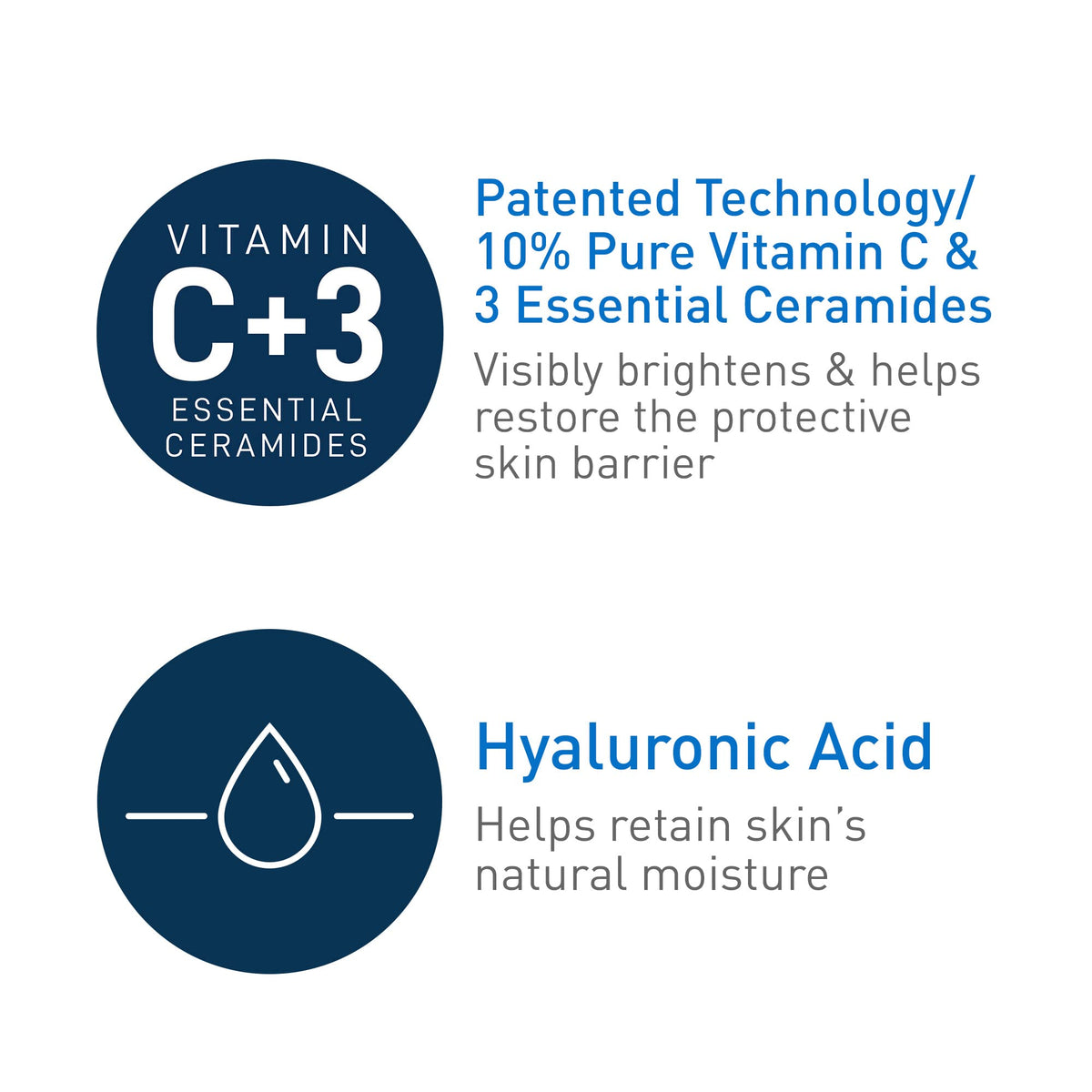 CeraVe Vitamin C Serum with Hyaluronic Acid | Skin Brightening Serum for Face