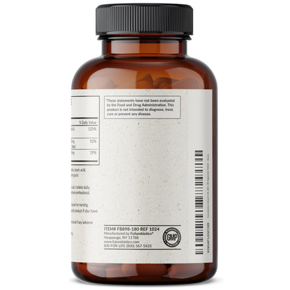 Futurebiotics Calcium 1200 MG Per Serving Sustained Release with Vitamin D3 1000 IU Per Serving Non-GMO, 90 Vegetarian Tablets