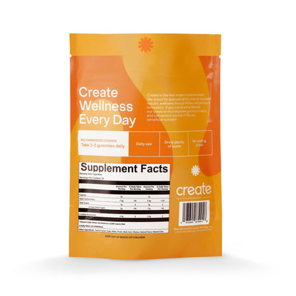 Create Creatine Monohydrate Gummies for Men & Women, Boost Focus, Strength