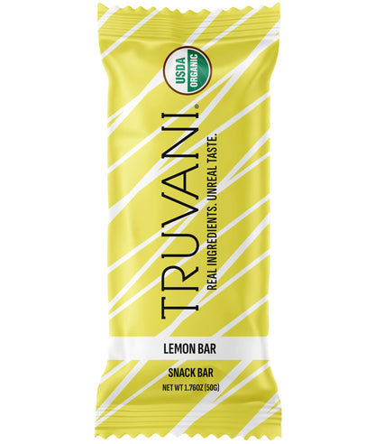 Truvani Plant Based Snack Bars | Variety | 12 Pack | Vegan | 5-8g Protein | USDA Organic and Vegan | Dairy, Soy, and Gluten Free | Individually Wrapped