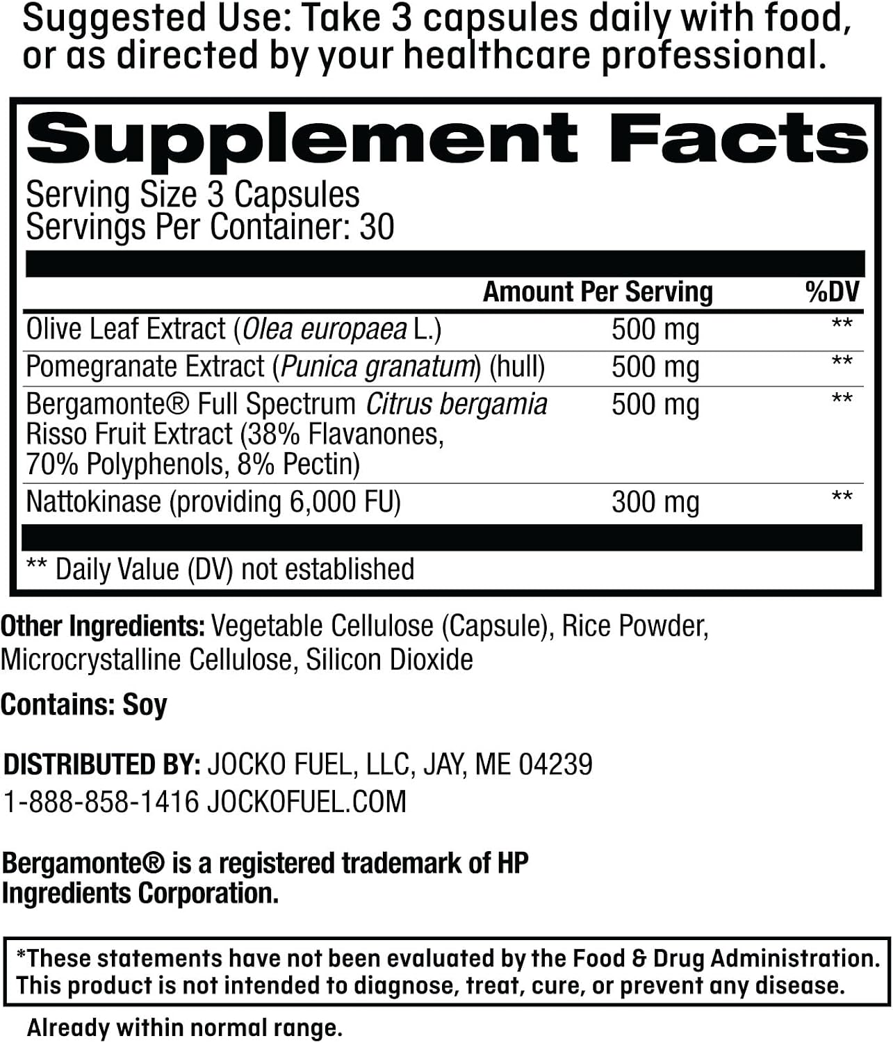 Jocko Cardiovascular Support