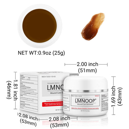 LMNOOP® Bed Sore Cream, Maximum Strength Wound Care Ointment for Infection Protection & Skin Repair