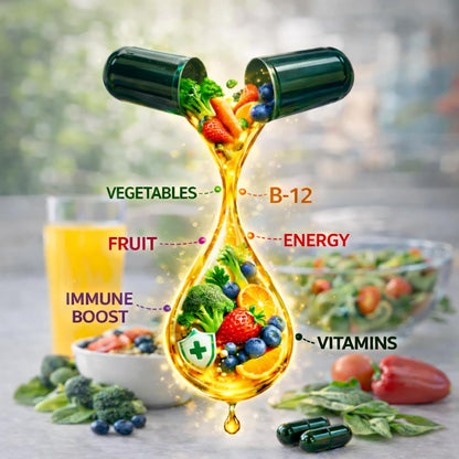 Grab The Gold Women's Multivitamin Capsules 42 Fruits & Vegetables