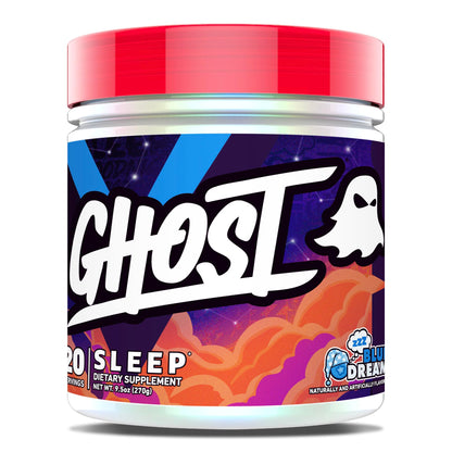 GHOST Sleep Dietary Supplement, Apple Pie - Recovery & Rest with Premium Ingredients Including Melatonin, Colostrum & Ashwagandha - Supports Sleep Quality - Gluten-Free & Sugar-Free