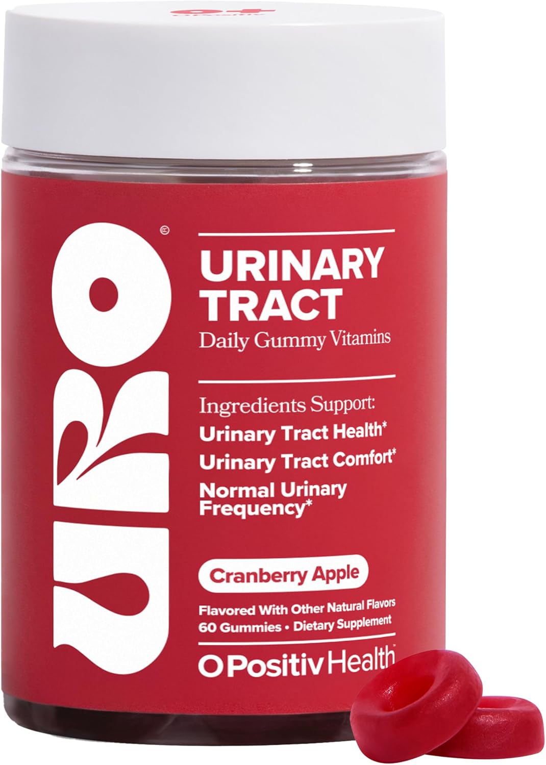 URO Urinary Tract Gummies with Pacran Cranberry – 30-Day Supply