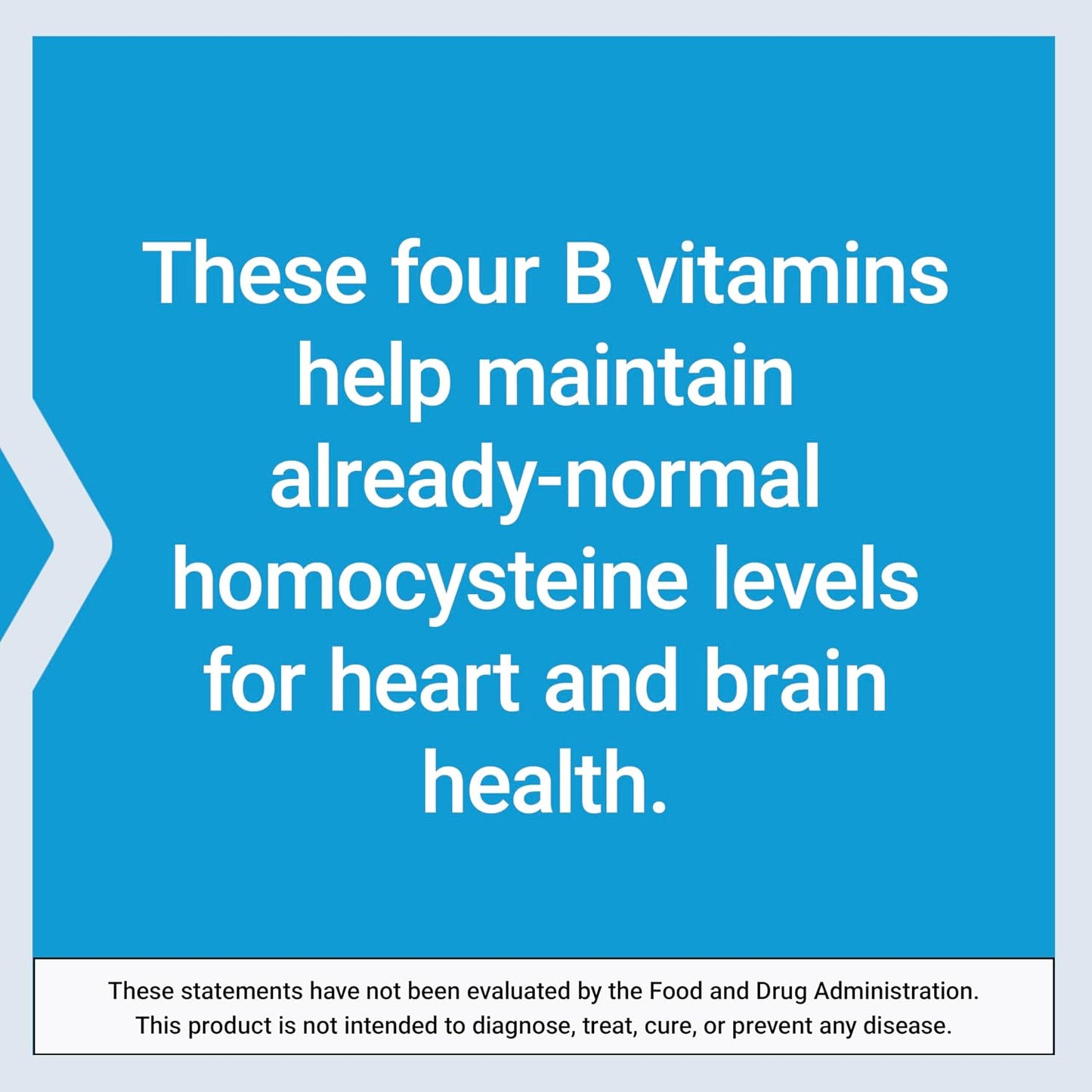 Life Extension Homocysteine Resist Vegetarian Capsules, 60 Count | Vitamin B2, B6, B12 & Folate as L-5-MTHF Support Heart & Brain Health, Once Daily, Gluten Free, Non-GMO & Vegetarian