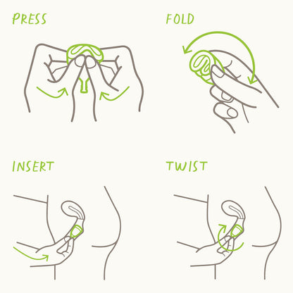 Oi | Organic Initiative - Menstrual Cup | Small - Slim-fit, Wear for 12 hrs | Reusable, Leak Free (17 ml)