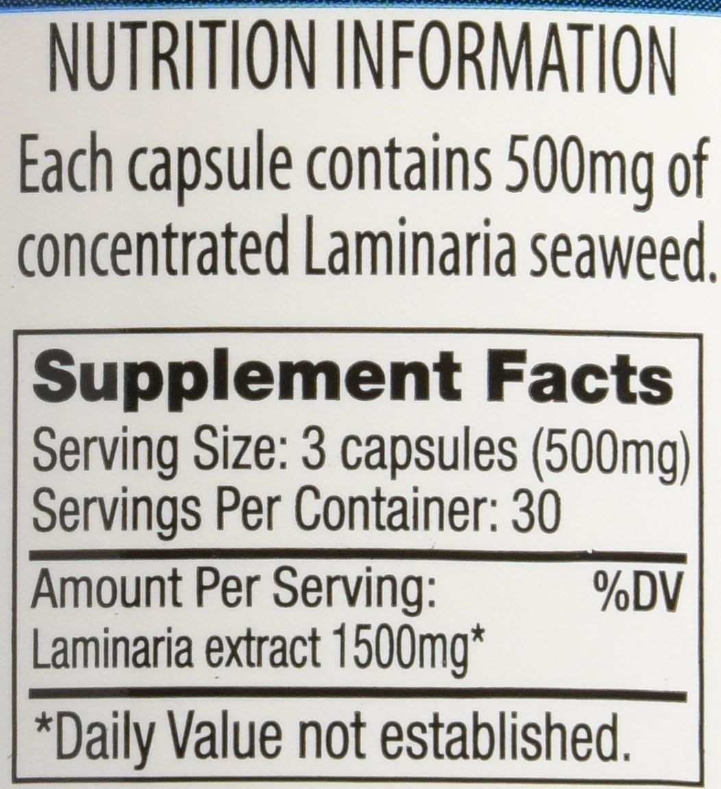 Seaweed Modifilan Capsules, 90 Count (Pack of 2)