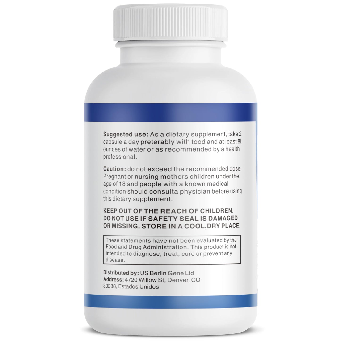 Pure Magnesium Glycinate 500mg, Magnesium Supplement with Vitamin B6 for High Absorption, Supports Stress Relief, Sleep, Muscle, Calm, Relaxation, Nerves* & Metabolism*, Non-GMO, 240 Vegan Capsules