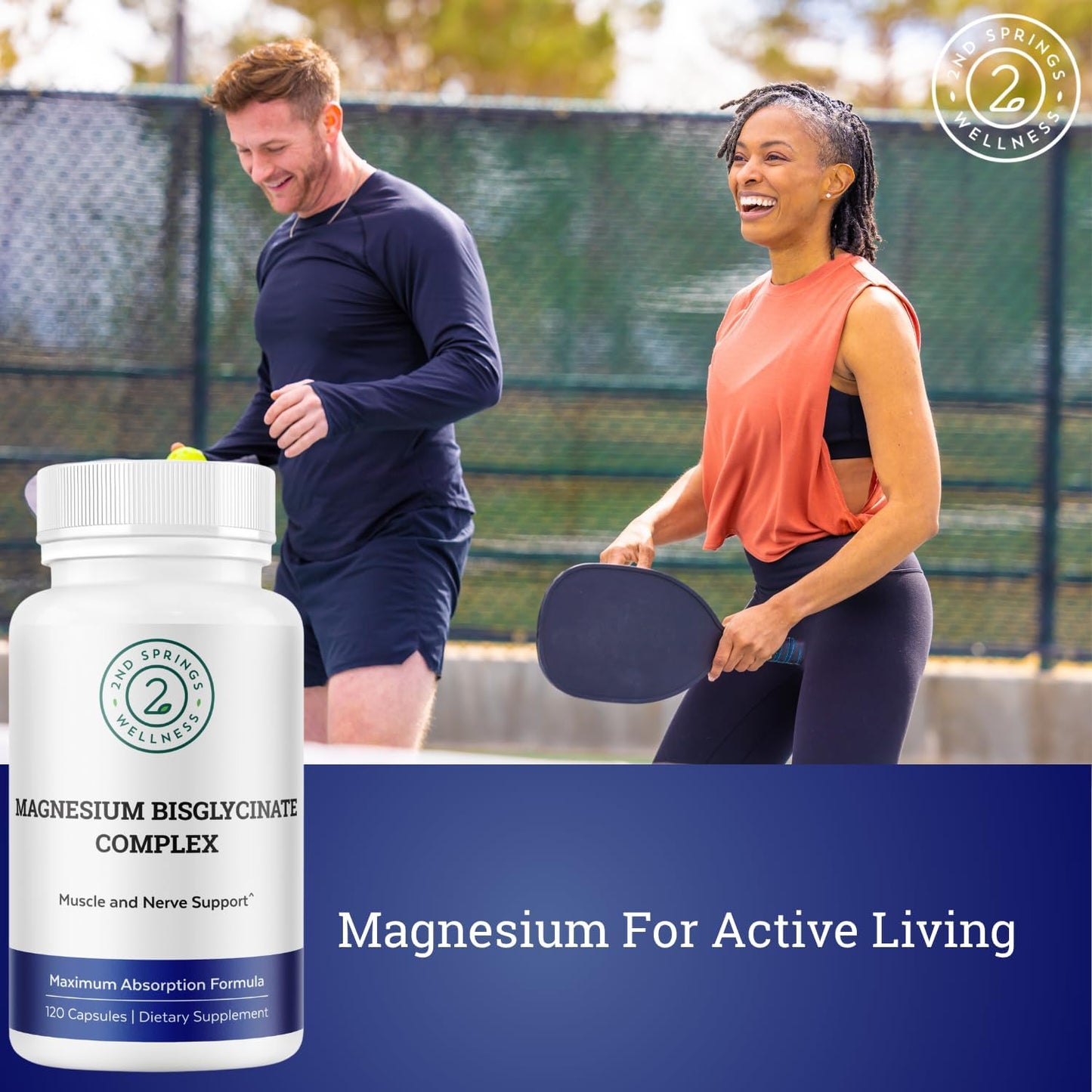 Magnesium Bisglycinate + Brain Support Complex Bundle | Focus, Memory, Calm, Cognitive Function, Muscle Relaxation & Daily Wellness