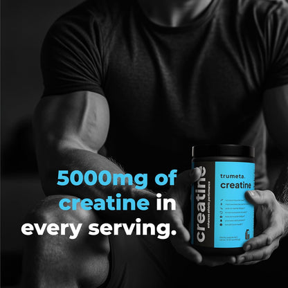 Pure Creapure® Creatine Monohydrate Powder, Unflavored, Micronized | Maximize Muscle Growth, Strength & Recovery, Raw Creatina Monohidratada Supplement. 90 Days Supply