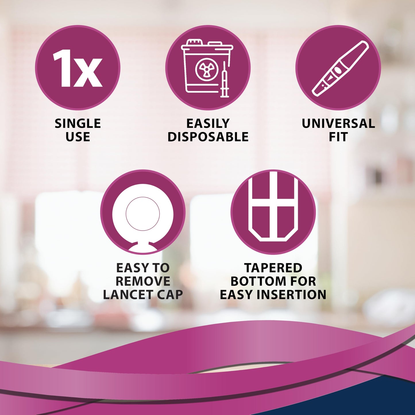 TRUEplus Single-Use Sterile Lancets Bundle, 28G, 300 Pack | Blood Lancets (Sterile, 28G, 4 cm total length) and TRUEplus Log Book, Supplies for Blood Glucose Testing at Home