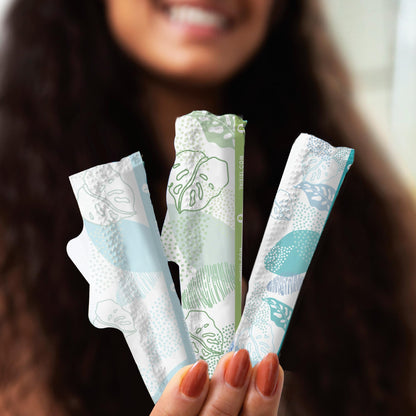 L. Organic Cotton Tampons - Regular 42 Count x 2 Packs (84 Count Total) (Packaging May Vary)