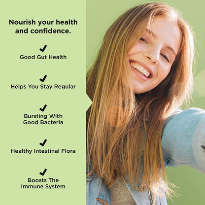 JSHealth Vitamins Gut Health and Immunity Formula, 30 Capsules | Probiotics for Women and Men, Shelf Stable Probiotic Supplement for Digestive Health and Immune Support
