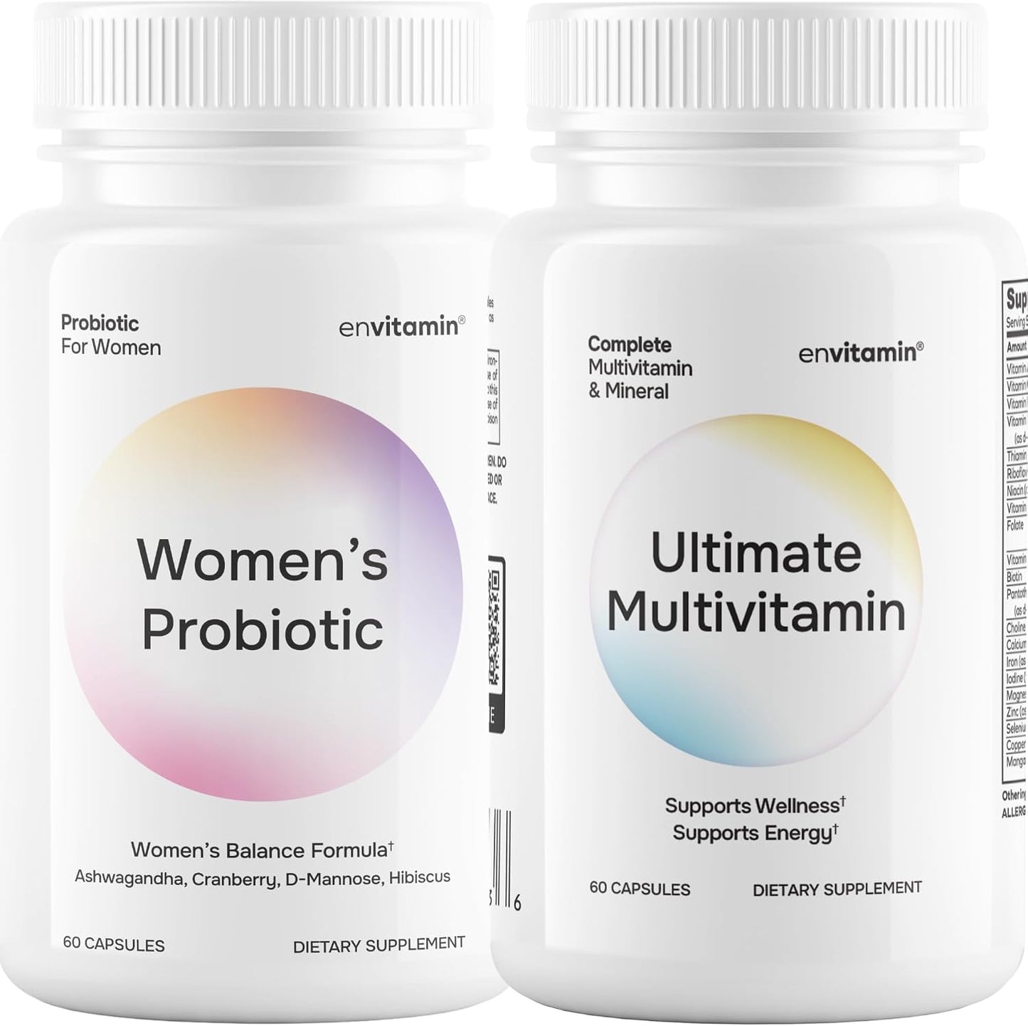 envitamin Womens Probiotic & Ultimate Multivitamin Bundle