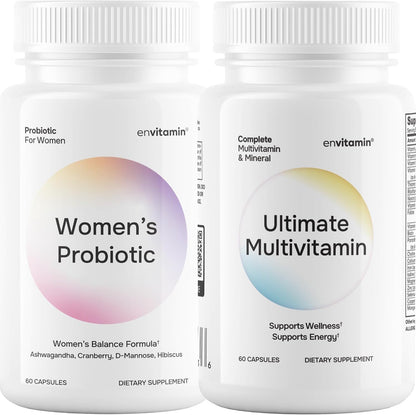 envitamin Womens Probiotic & Ultimate Multivitamin Bundle