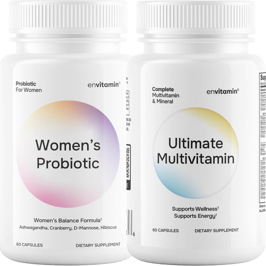 envitamin Womens Probiotic & Ultimate Multivitamin Bundle