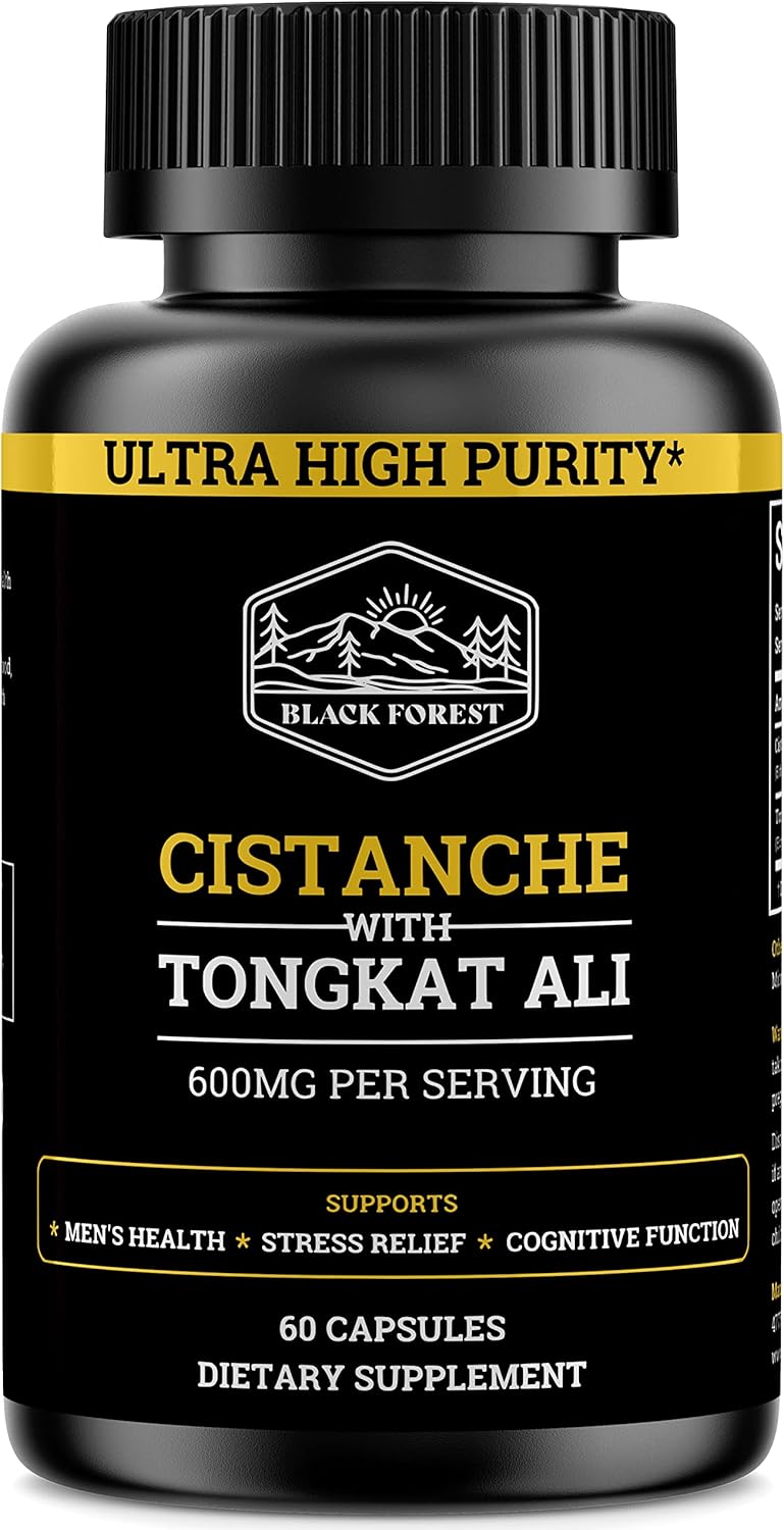 Black Forest Supplemets Starter Pack Bundle. 1 X Turkesterone + 1 X Cistanche (TESTO Pack)