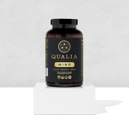Qualia Mind | The Ultimate Blend for Brain Health* | Doctor-Formulated Nootropic to Fuel Focus & Concentration* | Supports Long Term Brain Health| Maintain Drive & Productivity