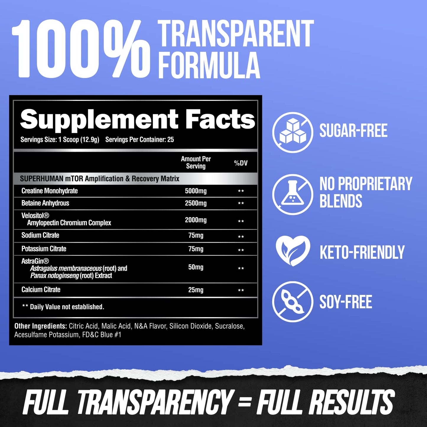 Alpha Lion Superhuman Post Workout Recovery, Muscle Builder Drink, Creatine Powder + More for Lean Muscle Growth, Strength & Volume, Supplement for Women & Men (25 Servings, Gainy Smith Apple)
