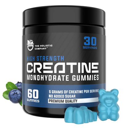 THE HOLISTIC COMPANY High Strength Creatine Monohydrate Gummies - 5Grams