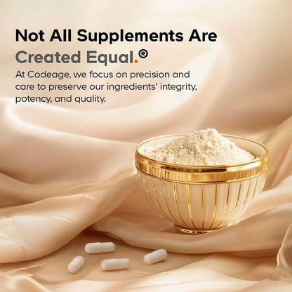 Codeage Multi Collagen Peptides Powder + Probiotics Black Edition, Vitamin C, Hyaluronic Acid Powder Supplement, Grass-Fed, Hydrolyzed, Zero Carbs, Type I, II, III, V & X, Unflavored, 10.58oz