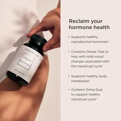 JSHealth Vitamins Hormone Balance & PMS Support Supplement, 60 Tablets | Premenstrual Symptom Relief for Women with Vitamins B3, B6 & Magnesium