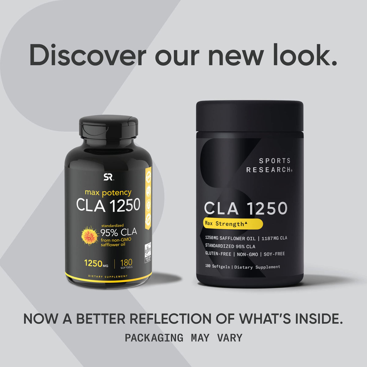 Sports Research CLA - 1250mg with Active Conjugated Linoleic Acid for Men and Women