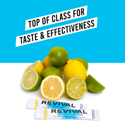 Revival Rapid Rehydration, Electrolytes Powder - High Strength Vitamin C, B1, B3, B5, B12