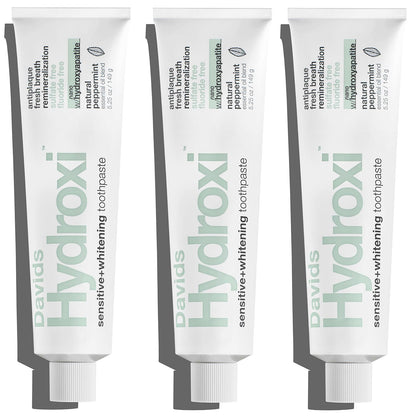 Davids Nano Hydroxyapatite Toothpaste Sensitive + Whitening Peppermint 4oz