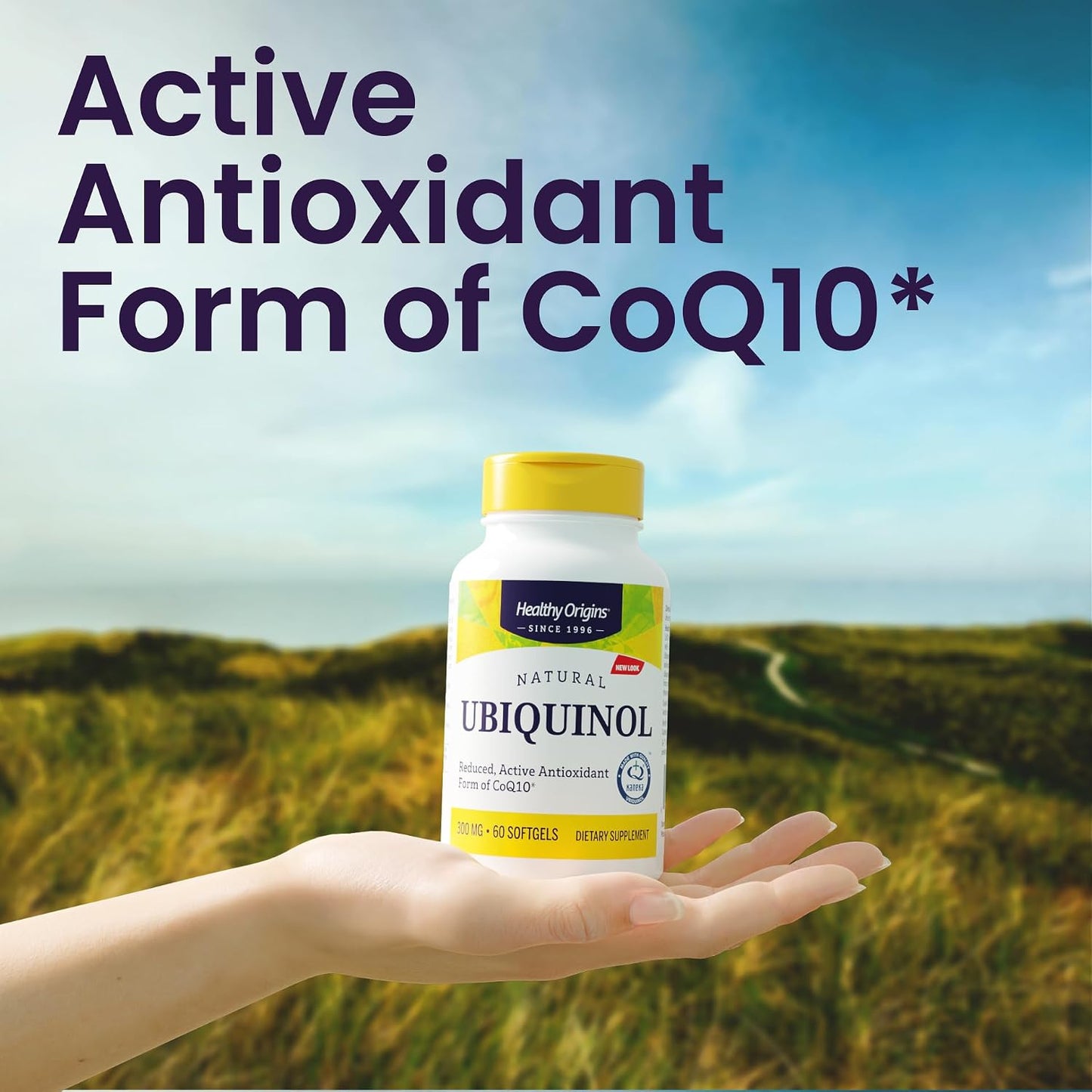Healthy Origins Ubiquinol CoQ10 300 mg, Kaneka, 60 Softgels