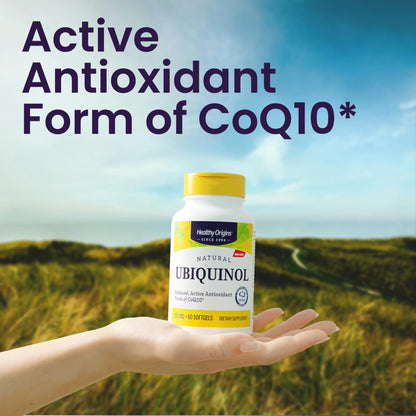 Healthy Origins Ubiquinol CoQ10 300 mg, Kaneka, 60 Softgels