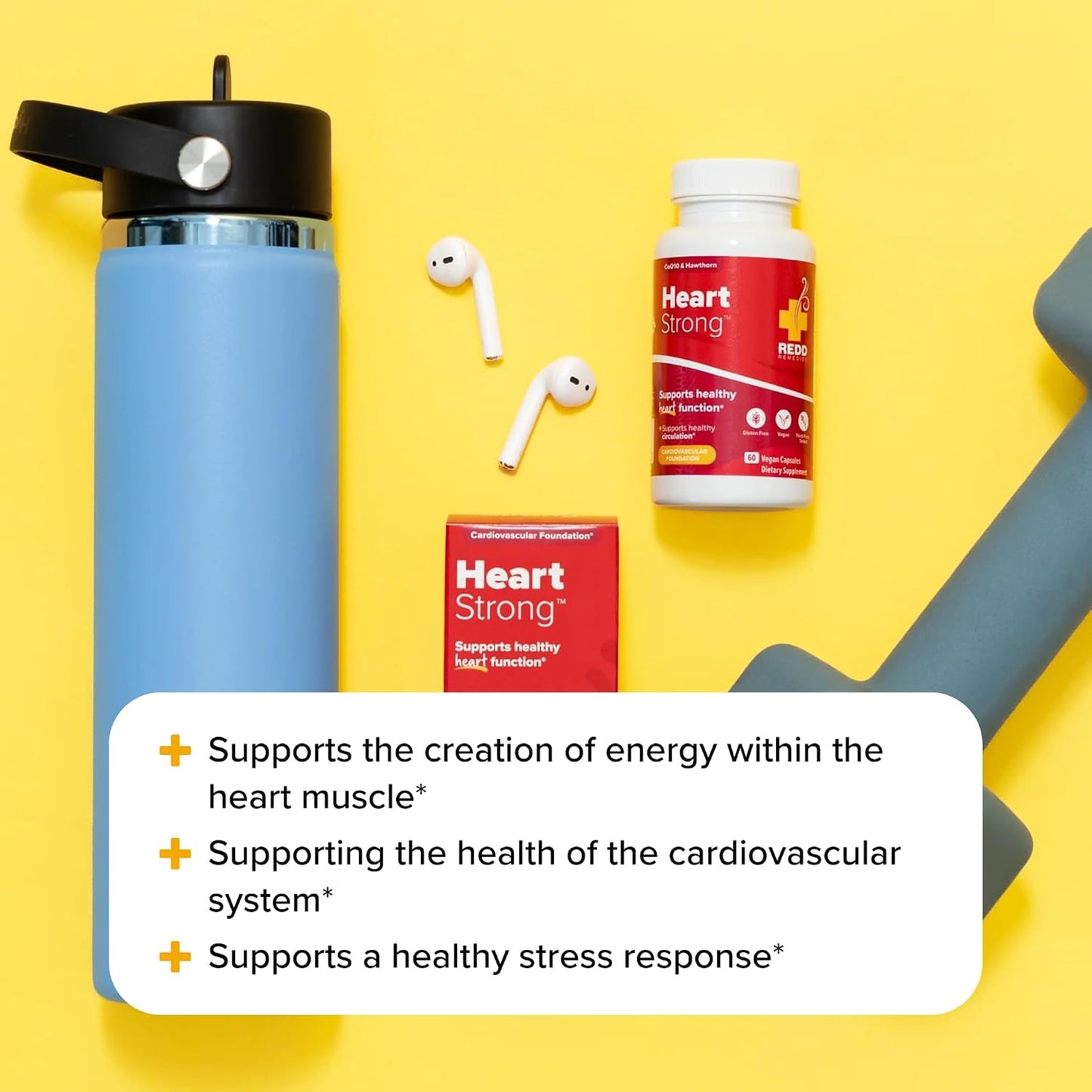 Redd Remedies Heart Strong, 60 CT