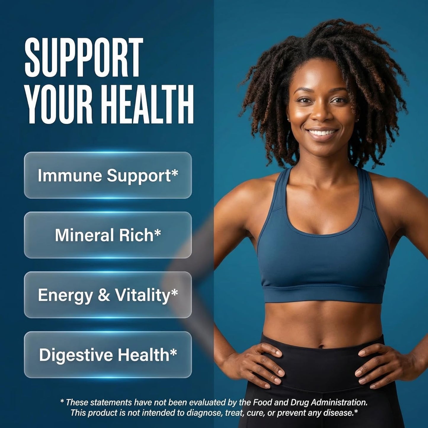 Clean Nutraceuticals Sea Moss Black Seed Oil Ashwagandha Turmeric Bladderwrack Burdock & Vitamin C Vitamin D3 with Elderberry Manuka Dandelion Yellow Dock Iodine Chlorophyll ACV